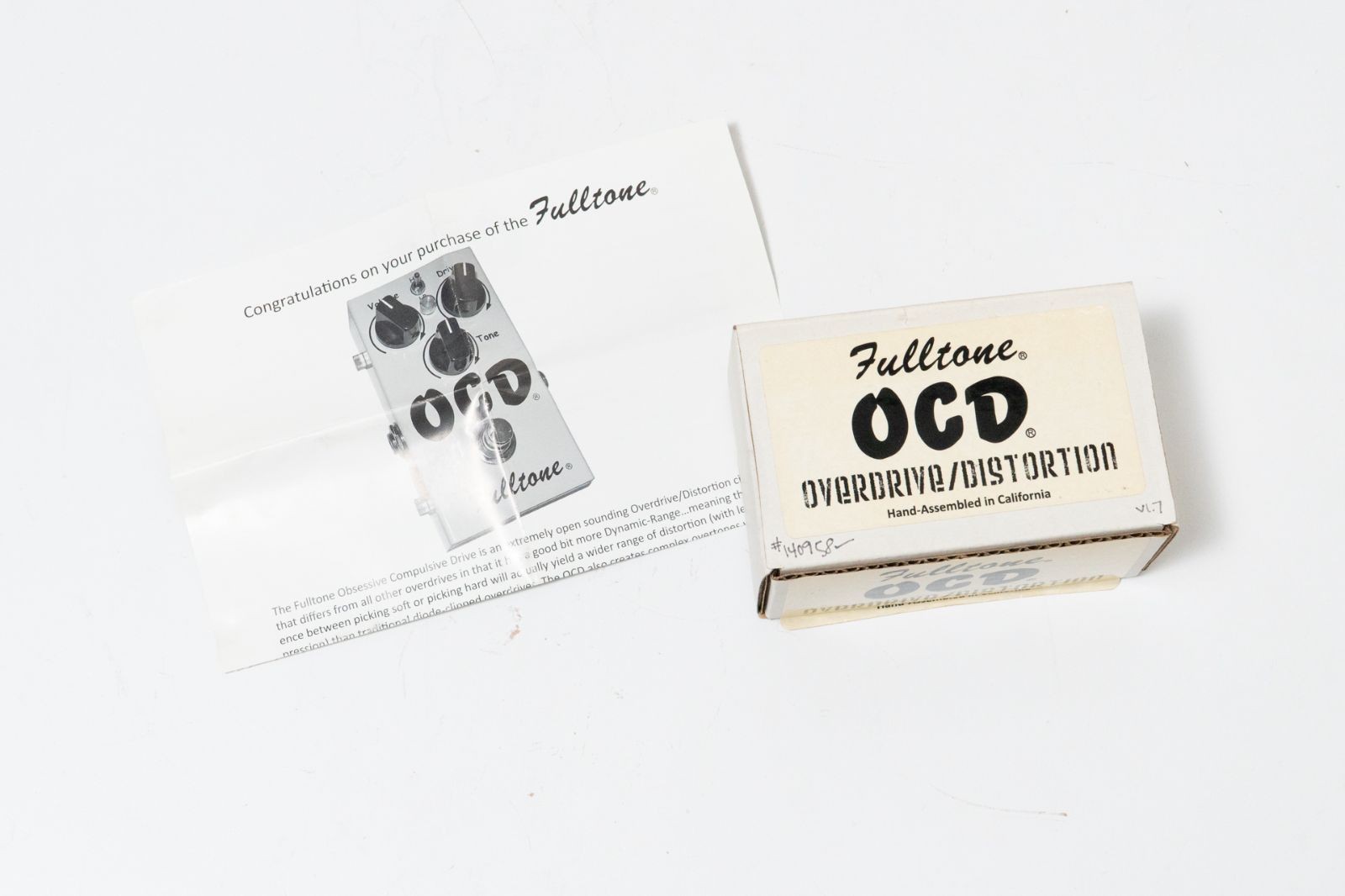 Fulltone OCD Ver.1.7 Effector 822353