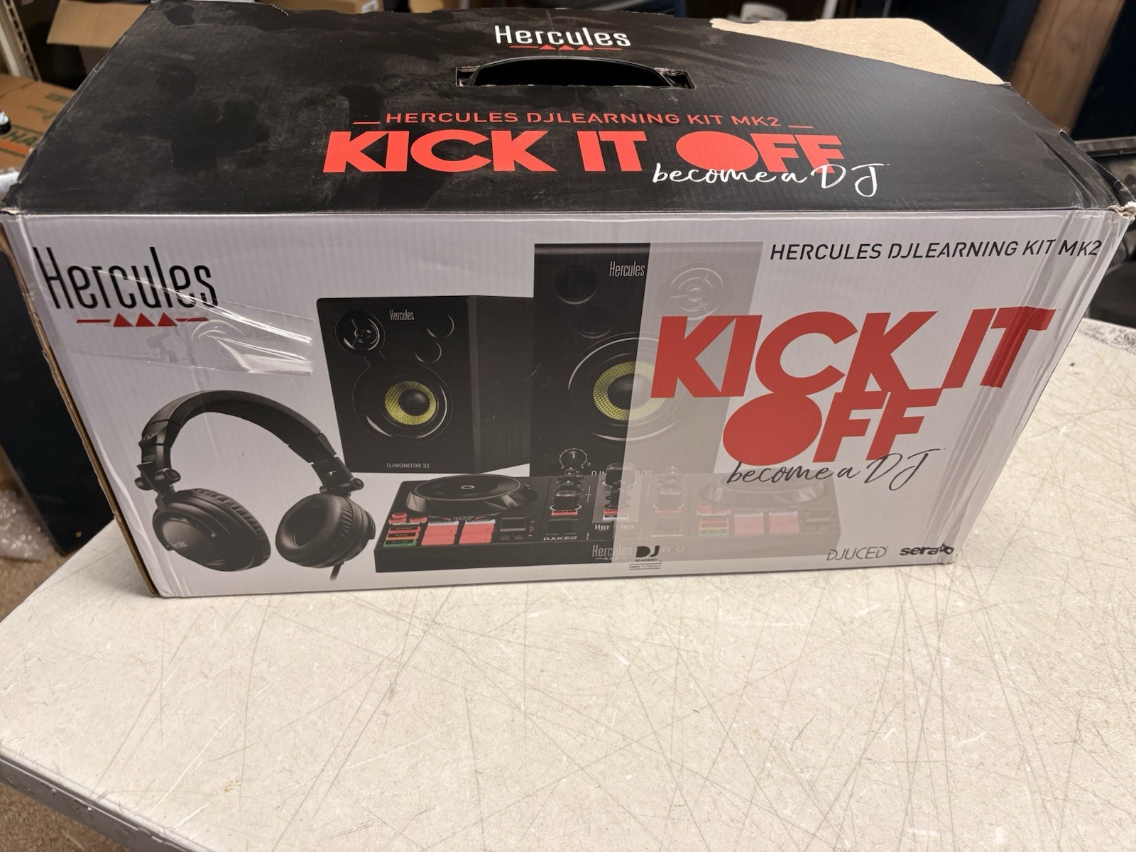 Hercules 4780900 Double Deck Controller DJ Learning Kit