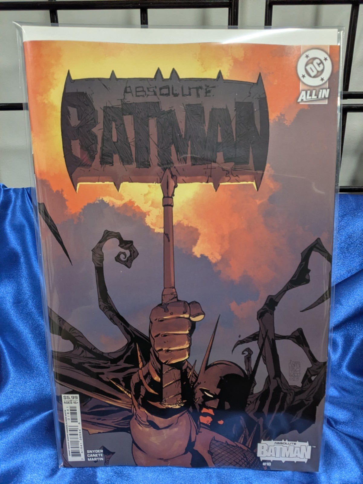 Absolute Batman #18 Cover D Giuseppe Camuncoli Card Stock Variant.  We Combine.