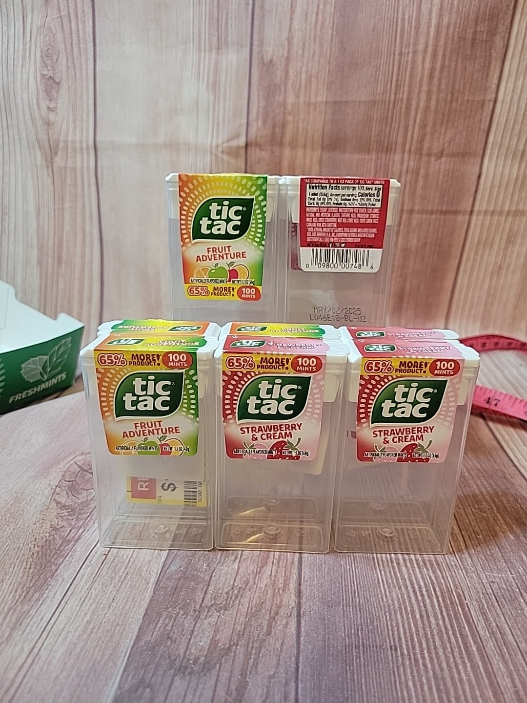 Empty Tic Tac Containers Holds 100 Mints Great For Crafts 14 Total