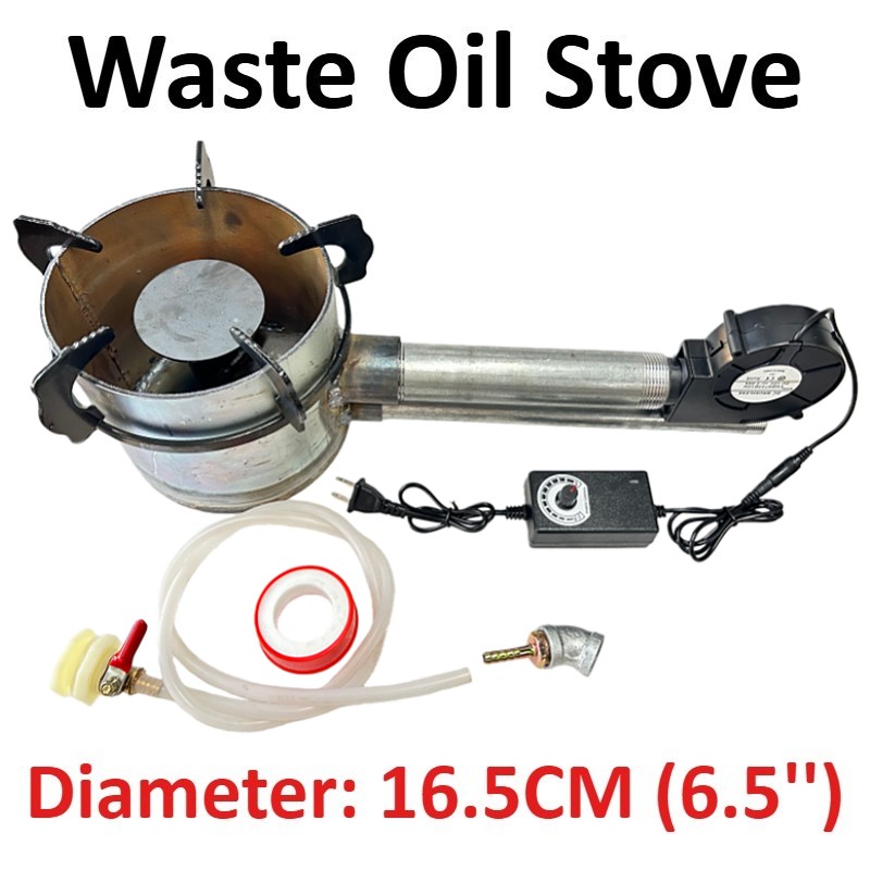Farm Waste Oil Burner Oil Stove Cooking Heating Tool Oil Burning Furnace Outdoor