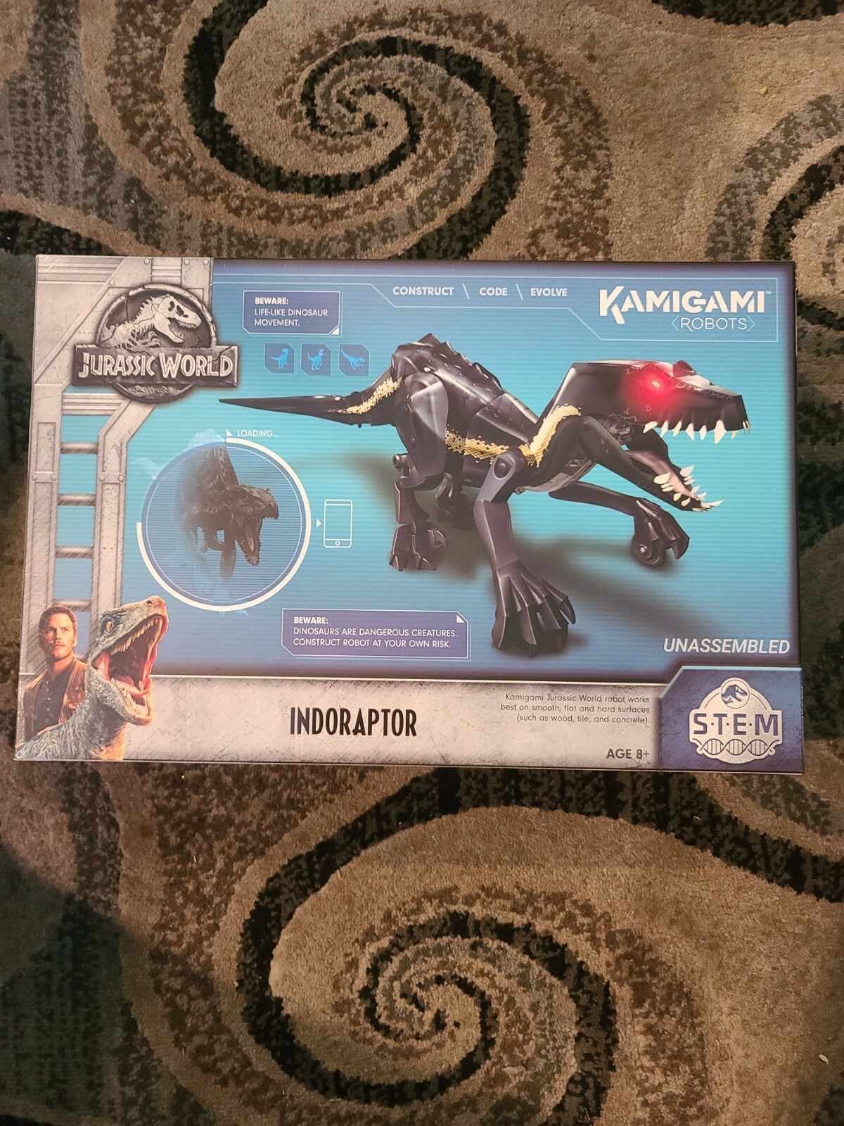 Jurassic World Kamigami STEM Indoraptor Robot Figure [2.4 GHz]