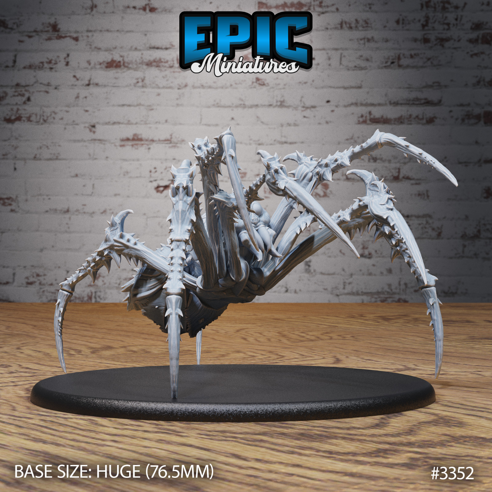 Giant Jungle Spider  A by Epic Miniatures Monster RPG D&D Pathfinder 3D Print