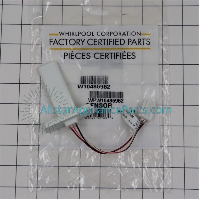Whirlpool Ice Machine Flow Sensor WPW10485962