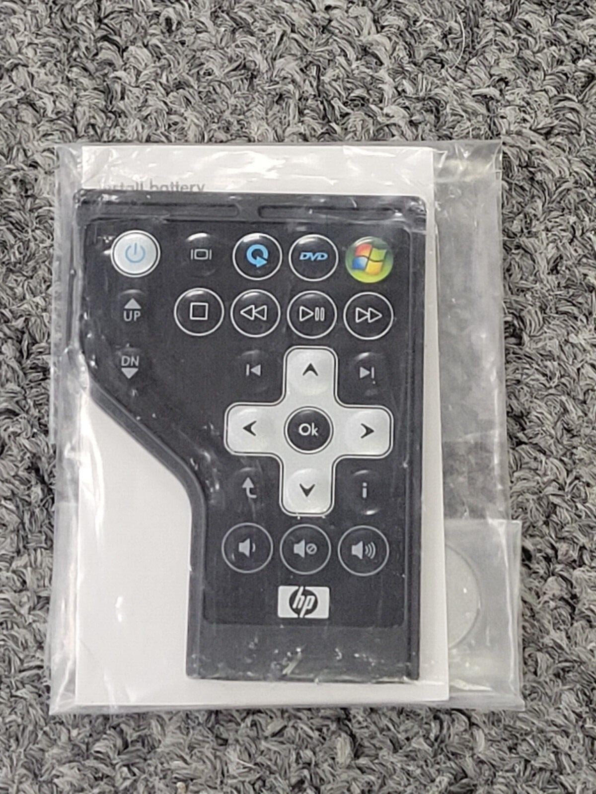 HP Mobile Remote Control Express Card P/N 396975-002 with Battery