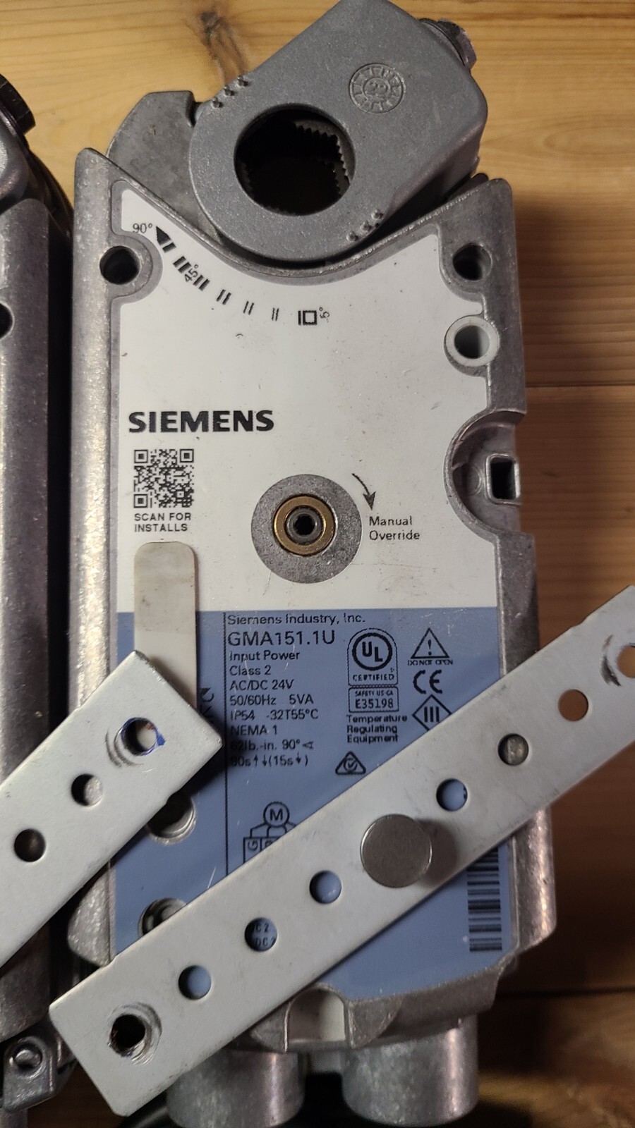 Siemens OpenAir Actuator GMA151.1U