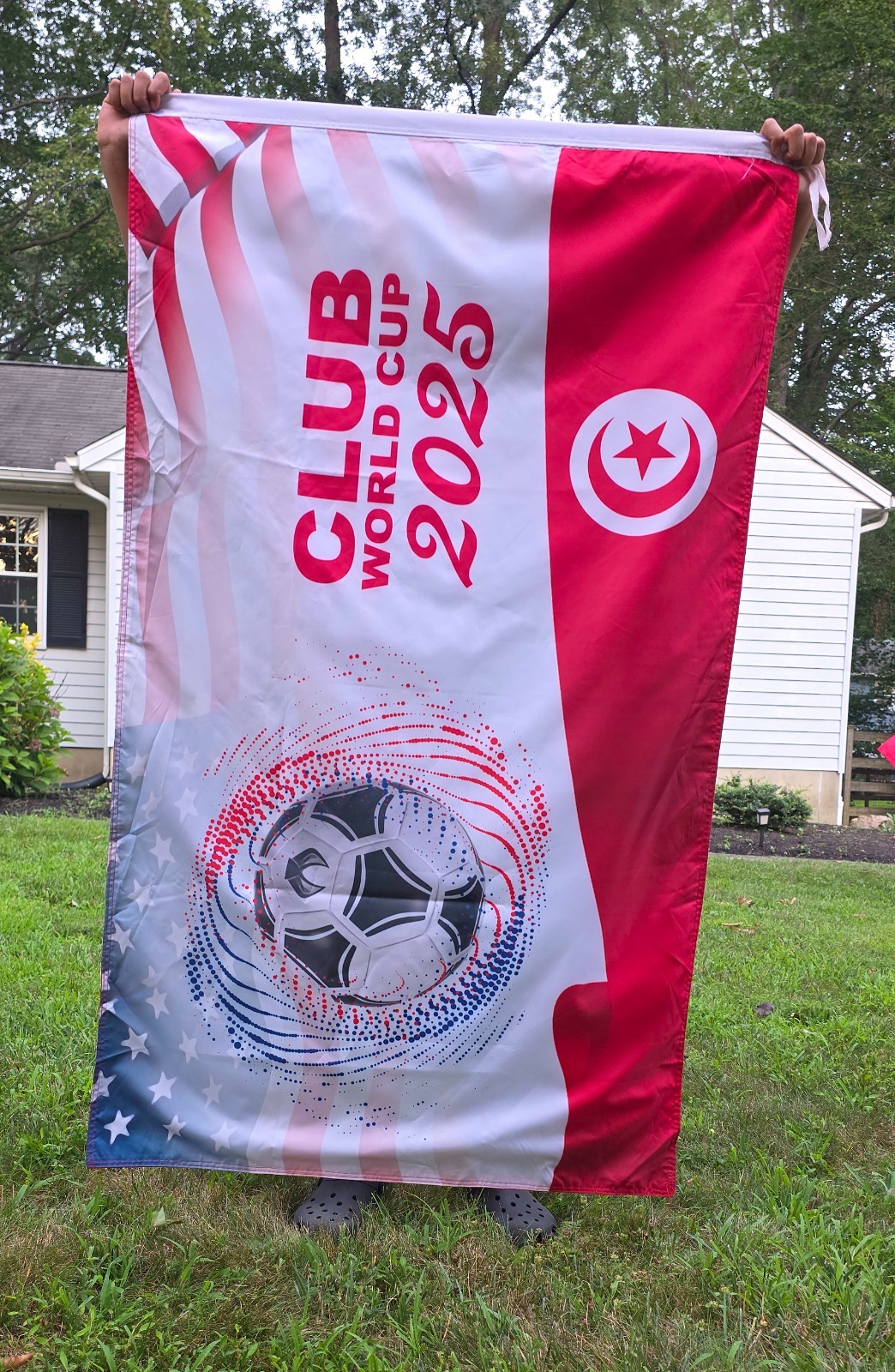 Esperance Soccer Club & Tunisia & USA Club World Cup 2*3ft (90cm*150cm)