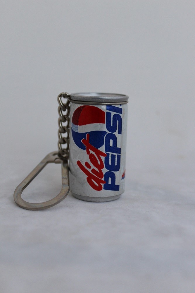 Diet Pepsi Miniature Can Key Chain