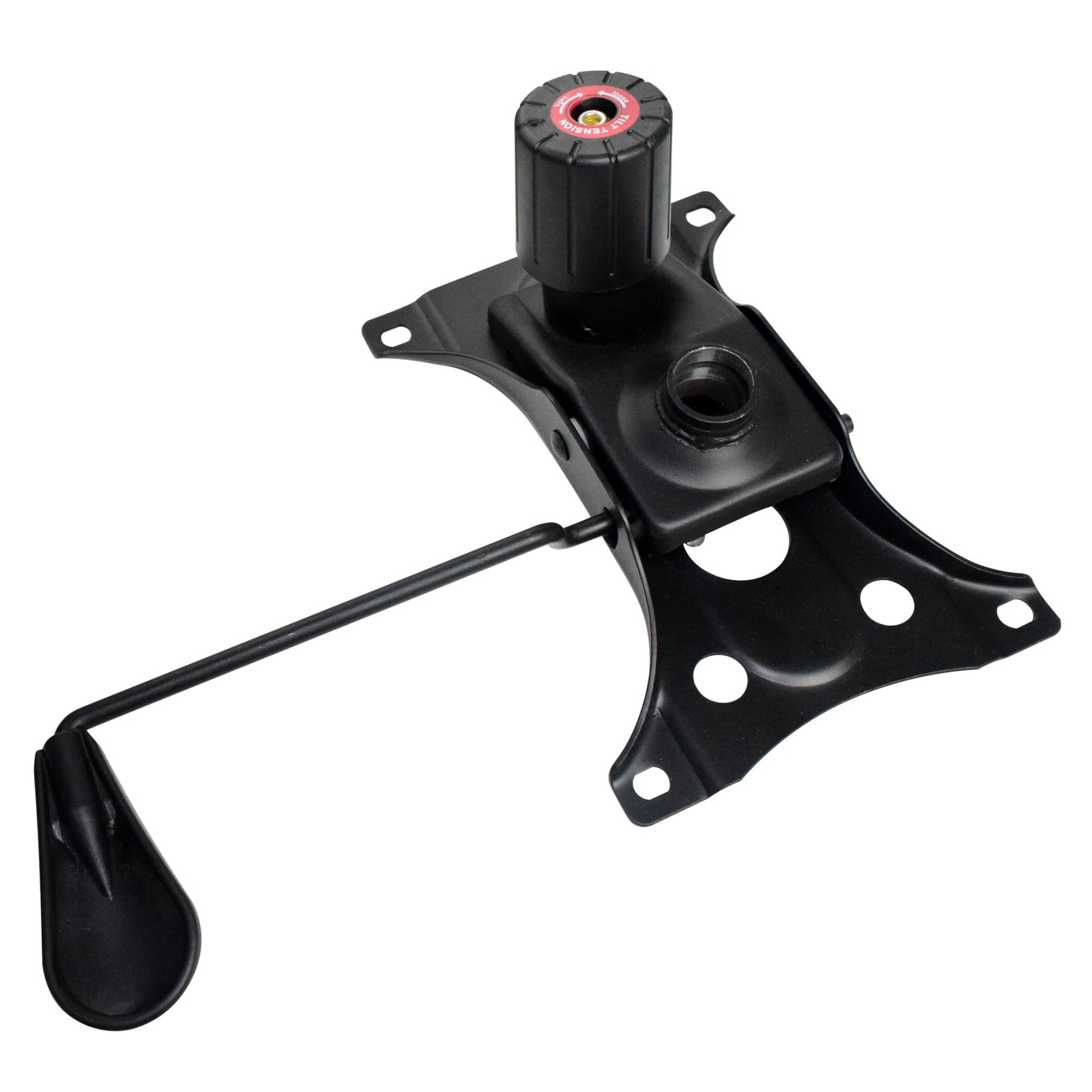 Heavy Duty 300 LBs Office Chair Tilt Mechanism Parts, 5.9'' x 8.6" Mounting H...