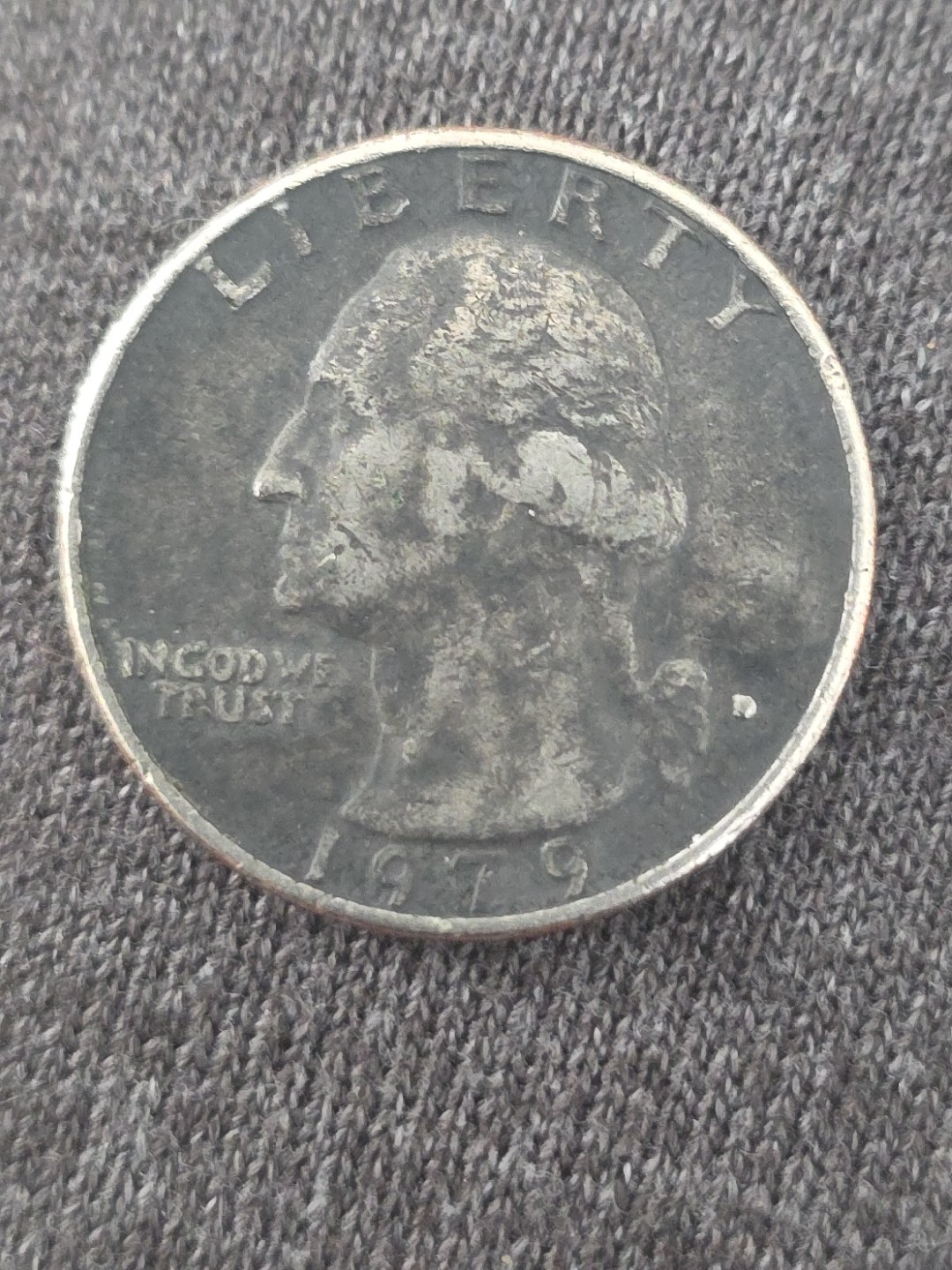 1979-D Black Beauty/RPM Washington Quarter Ungraded Sought After Collector Coin