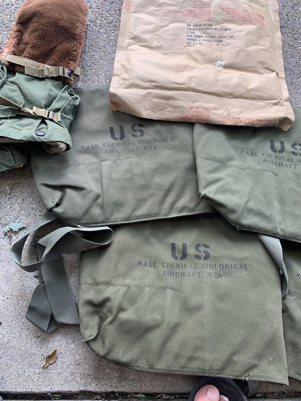 Military Lot One In The Original Package All In Good Shape