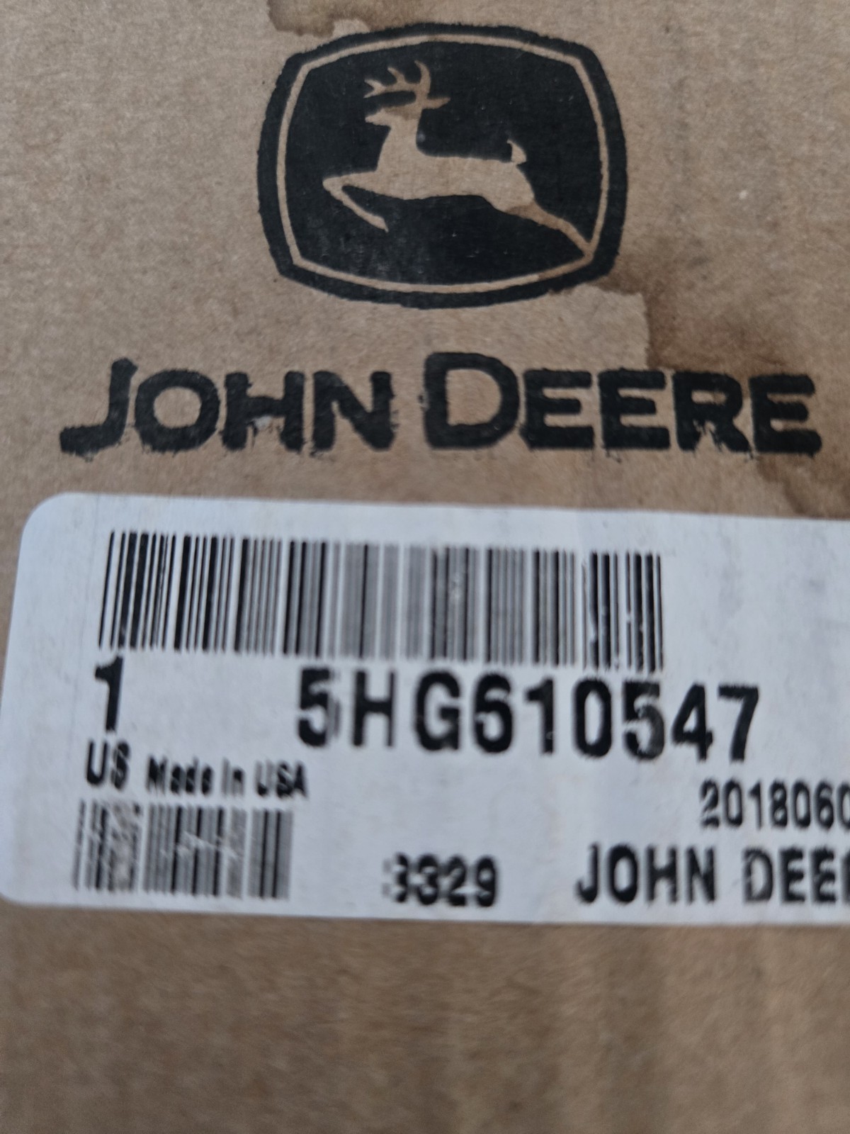 OEM John Deere Hydraulic Motor 5HG610547/ Location Shop