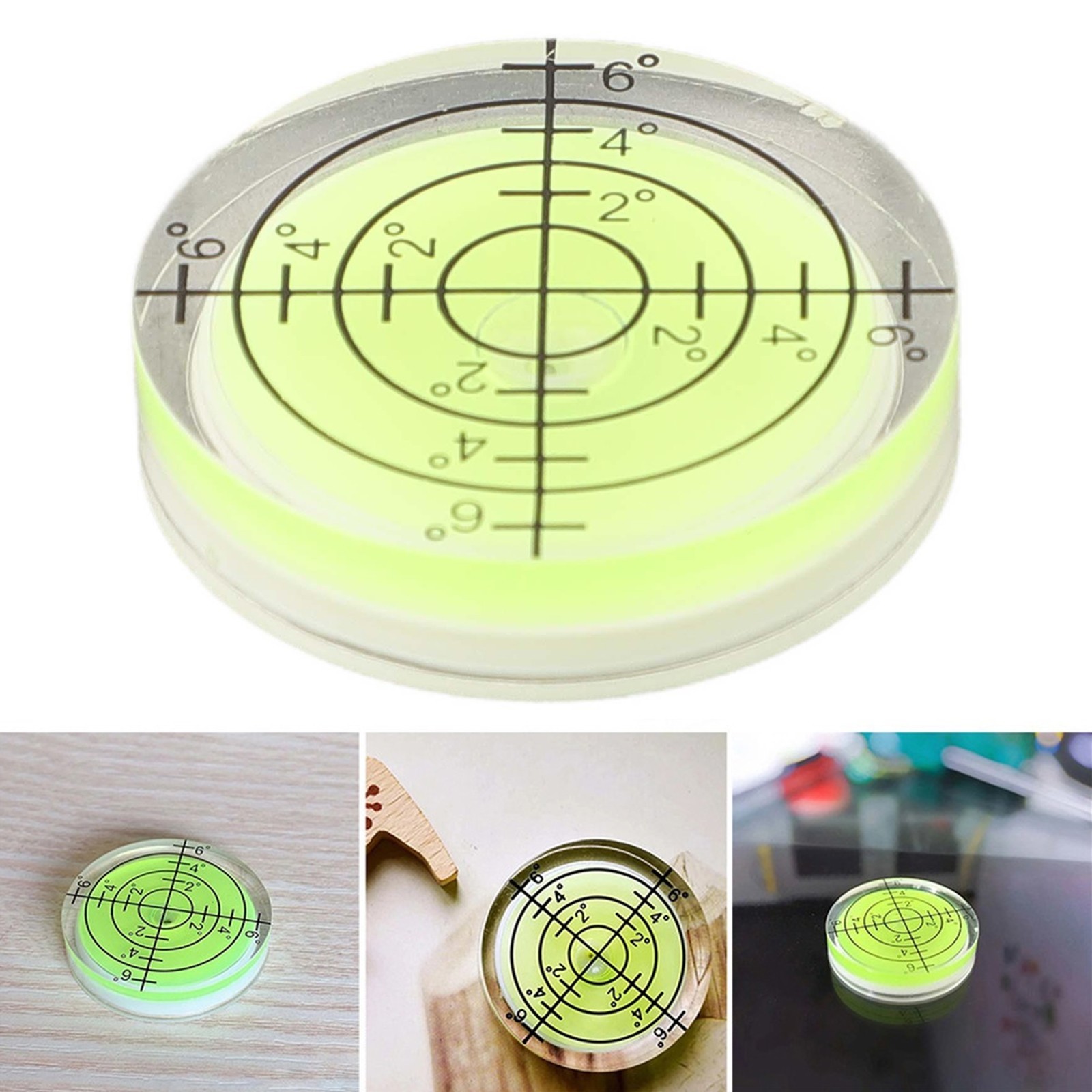 SurfaceLevel Scale Bubble 32X7mm for MINI Round Leveller Boat for TILE Acrylic