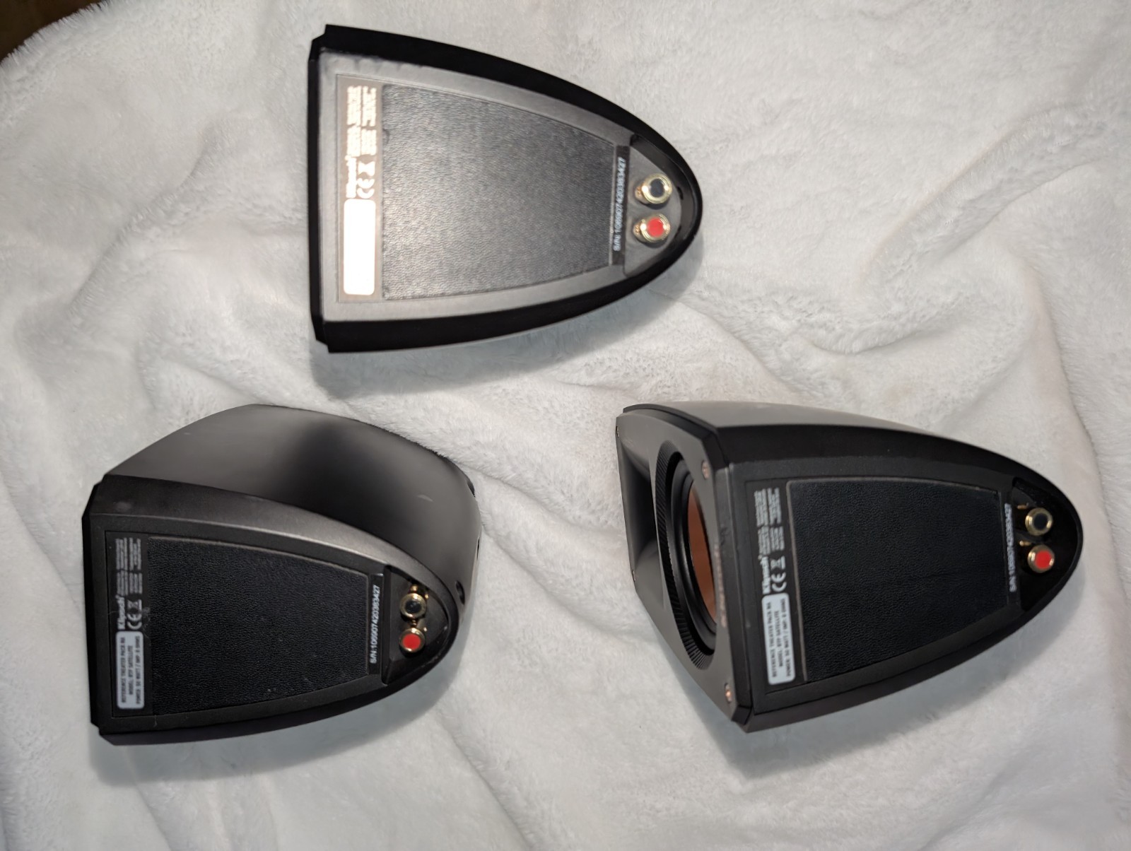 Klipsch 50W 8 OHMS Reference Theatre Satellite Speakers tested working 1pc