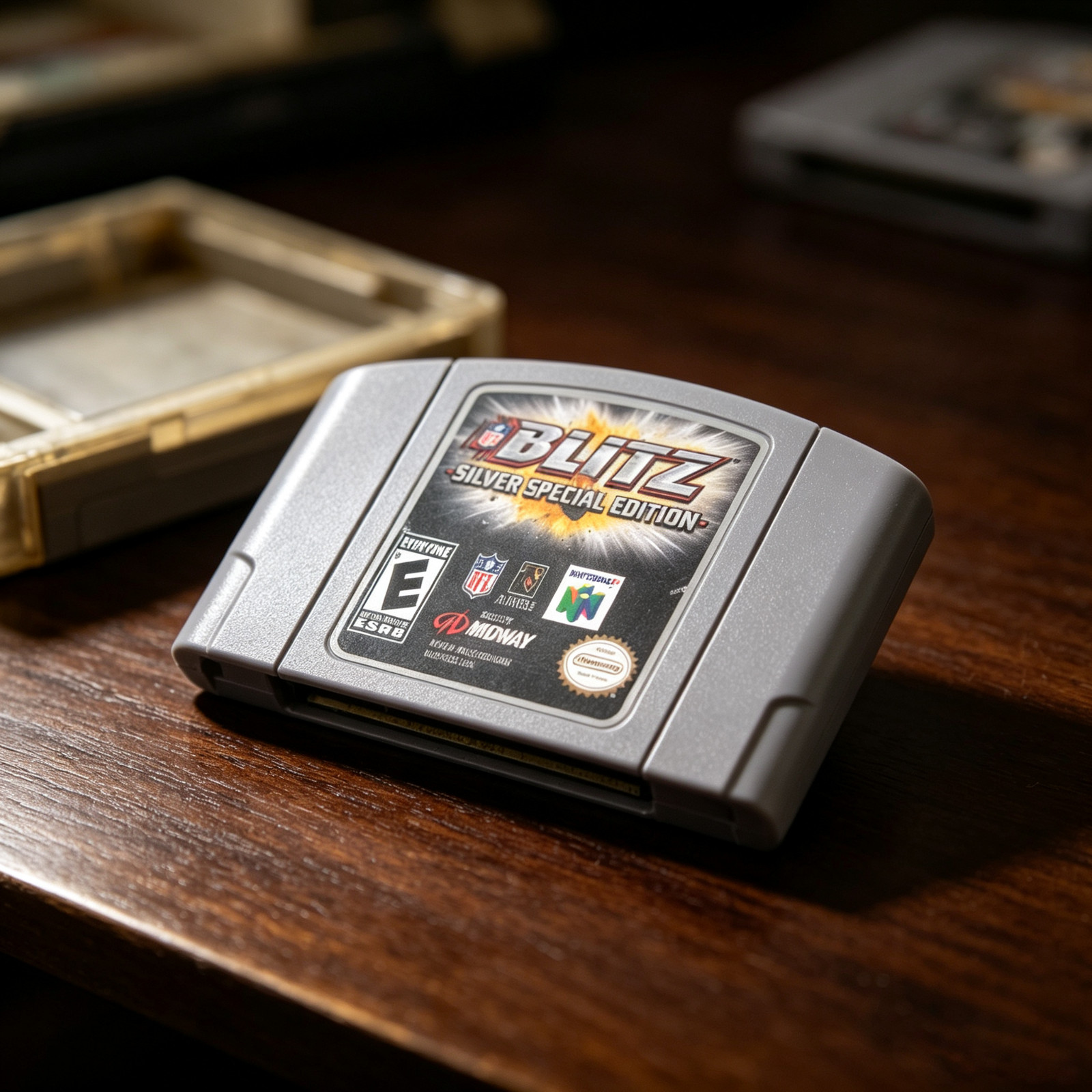 N64 NFL Blitz Silver Special Edition For Nintendo 64 US Version Fast Shipping