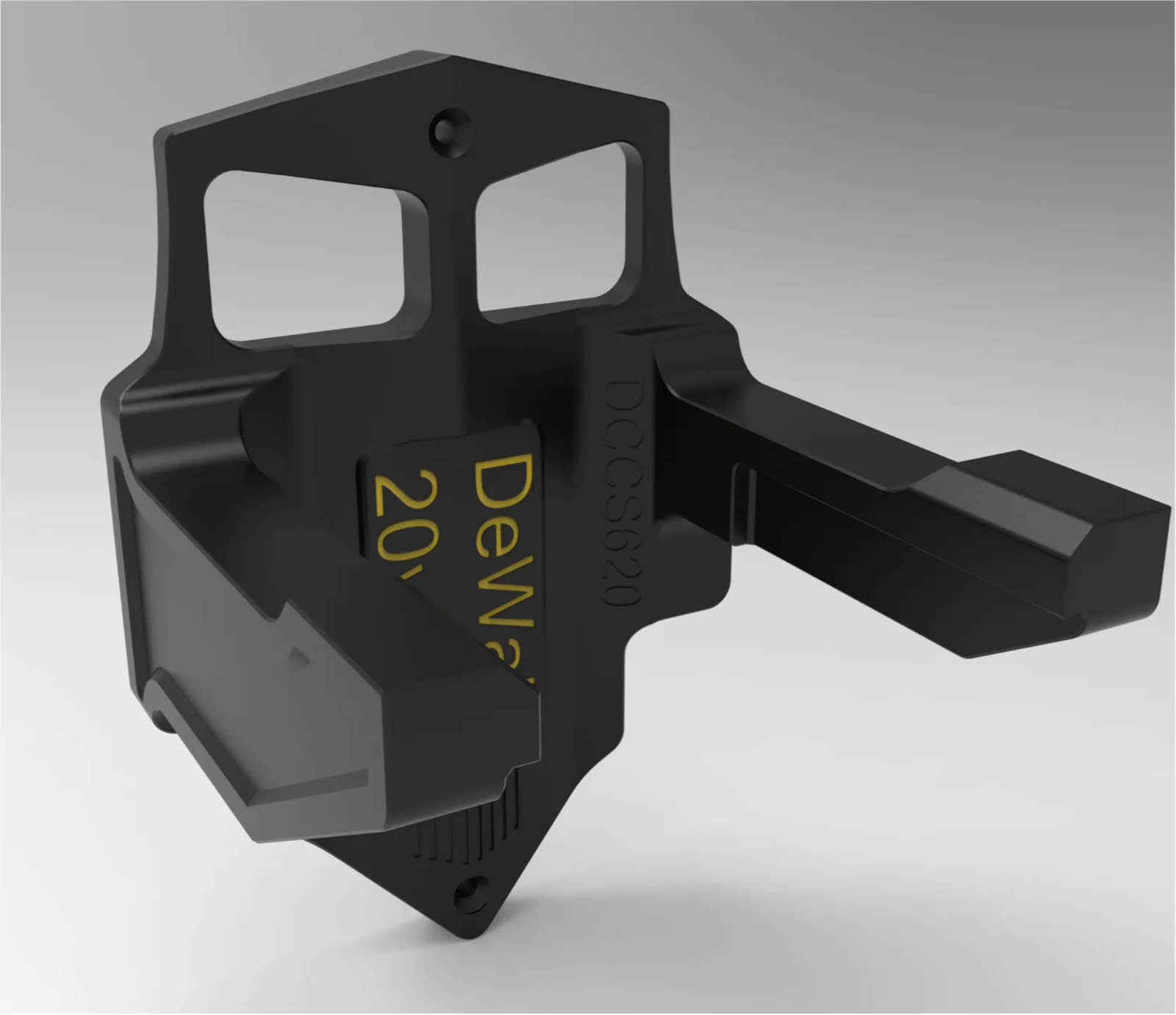 3D Printed Wall Mount for Dewalt DCCS620 20V Chainsaw