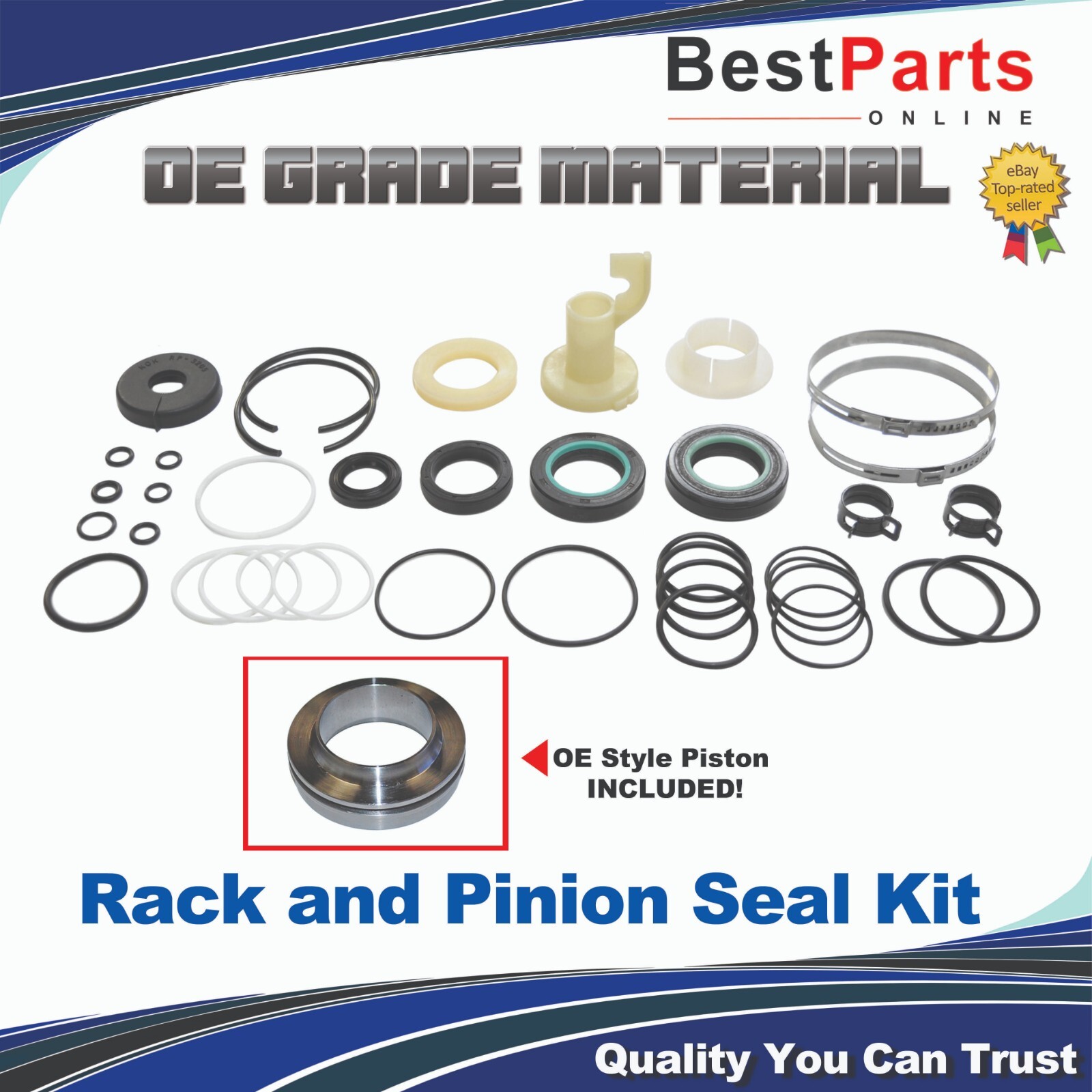 Power Steering Rack & Pinion Seal Kit for Mercedes ML320 ML350 ML63 GL320