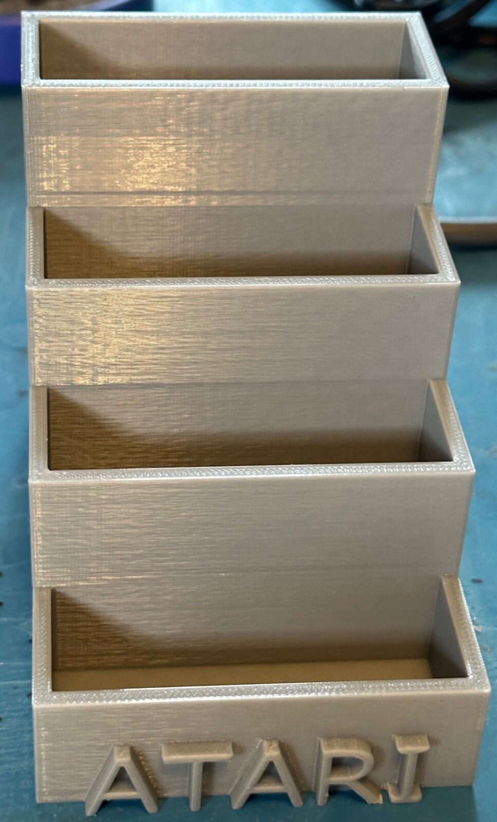 ATARI 400/800/XL/XE 4 Cartridge Game Display Holder