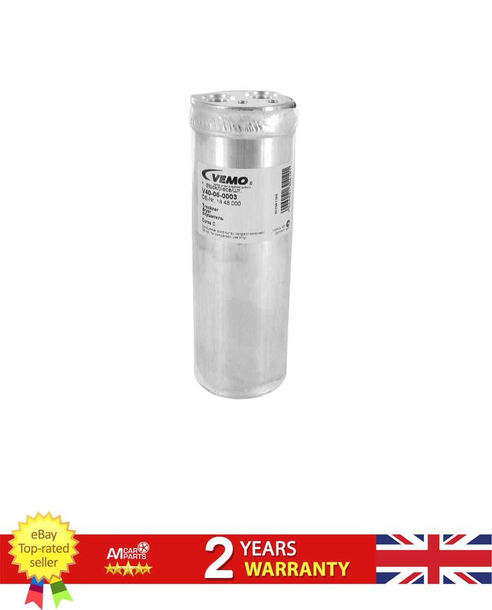 AC Dryer For Vauxhall COMBO CORSA CORSAVAN 00-12 1848000