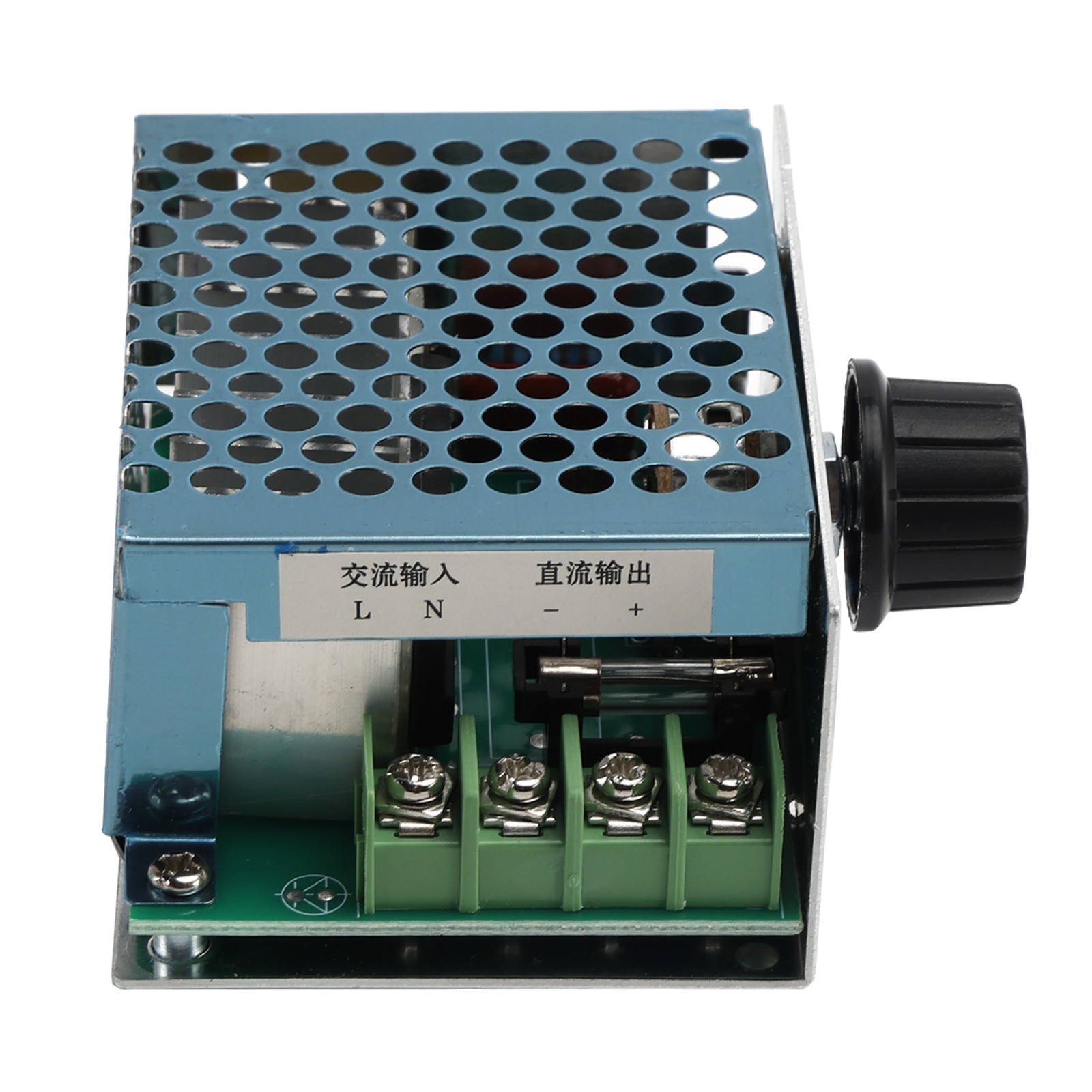 AC 220V Input Knob 20A DC 220V*Motor Speed Controller Regulator Switch.