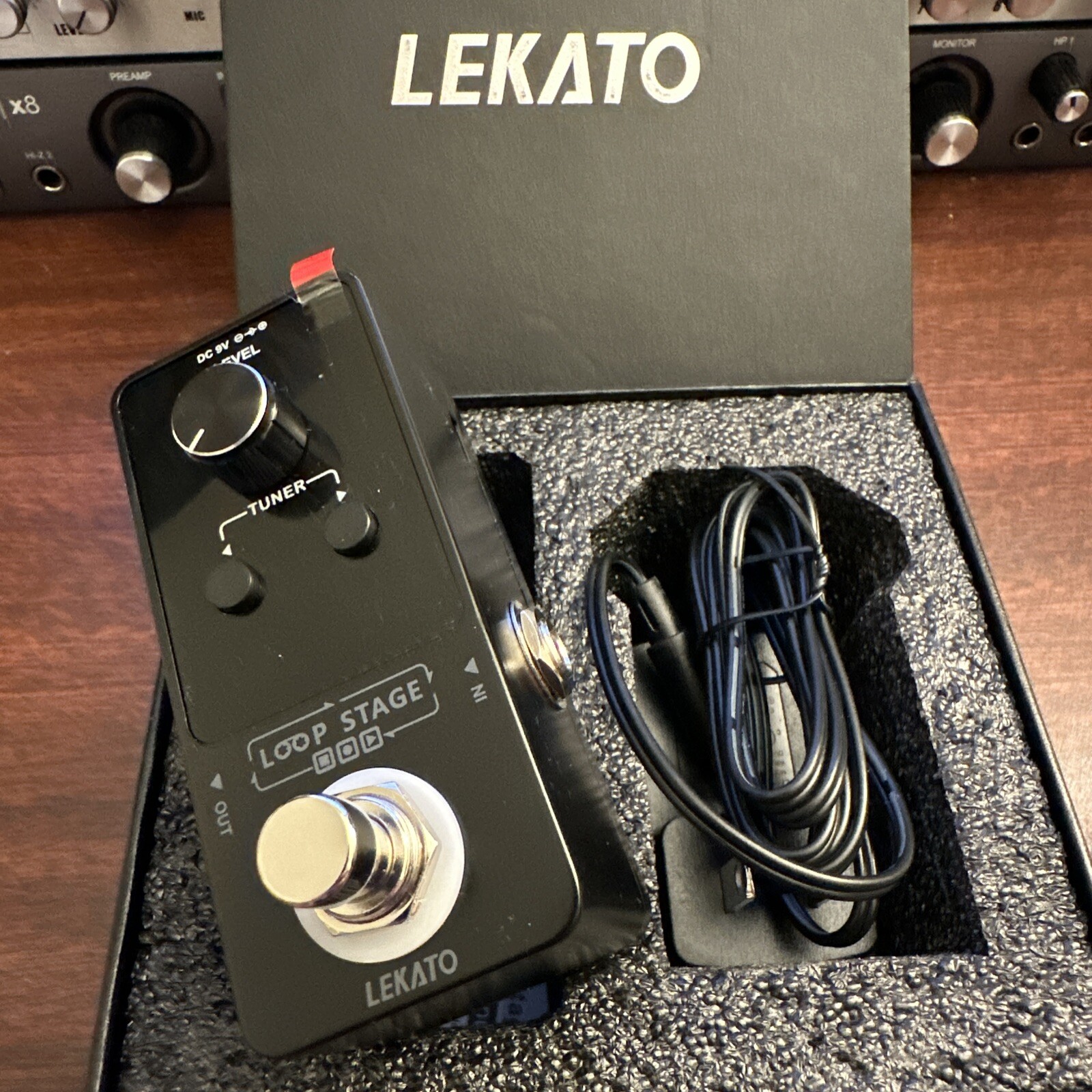 Lekato Digital Looper Pro Mini Pedal Loop Station Guitar Bass Drum M00775