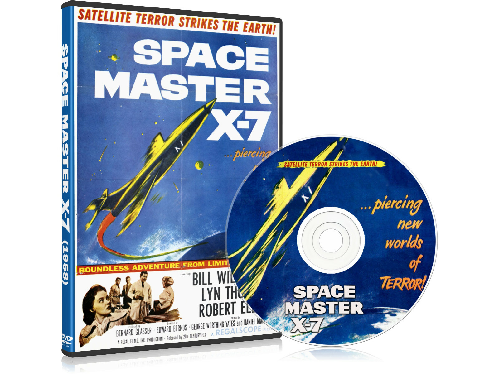 Space Master X-7 (1958) Horror, Sci-Fi, Thriller DVD
