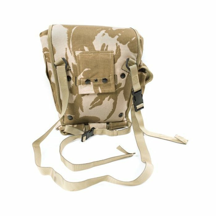 British Army Field Pack DPM Desert Respirator Gas Mask Bag 4240-99-800-9601