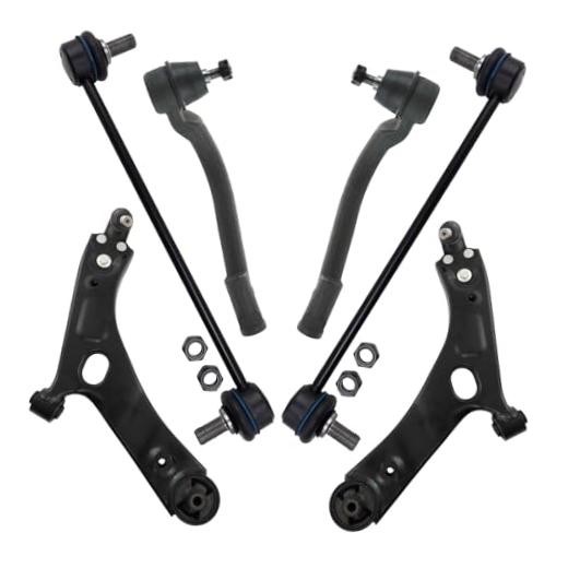 Front Steering & Suspension Kit Control Arm with Ball Joint Sway Bar PSA37310