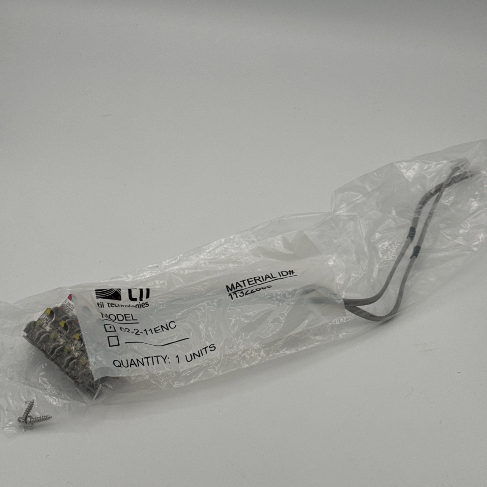 TII Technologies 62-2-11ENC Sealed Termination Block 26 to 22 AWG up to 8 pair
