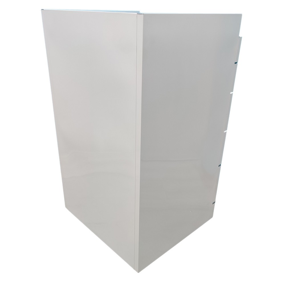 Office Clinic Assistant Large Storage Cabinet Mobile Cart w Lock & Auto Retract