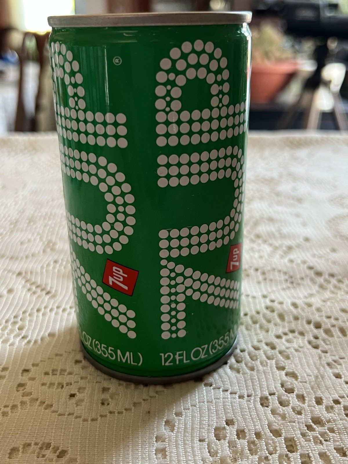 Vintage 7up Pull Tab State Can Kentucky
