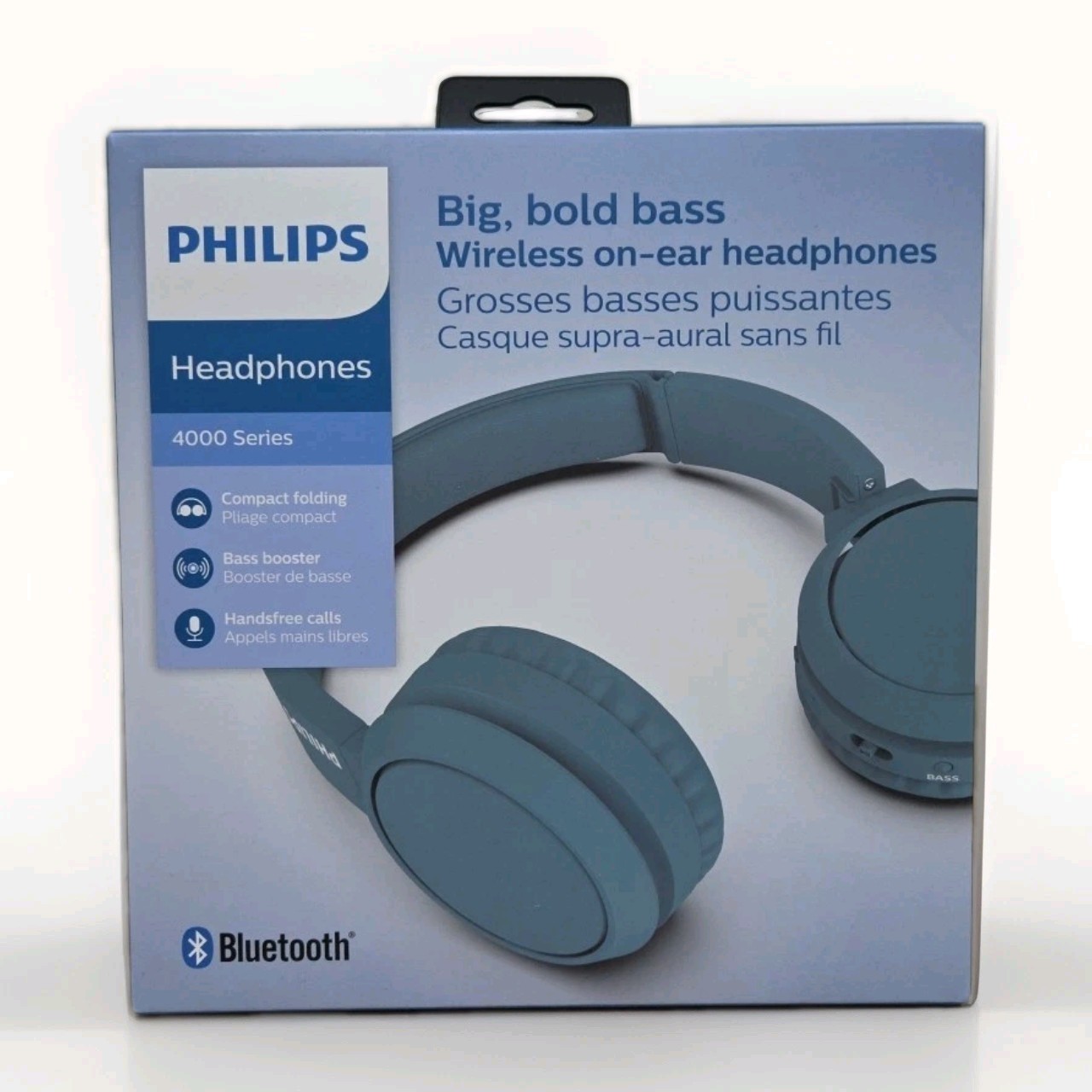 Philips Bluetooth Headphones Blue TAH4205BL/00
