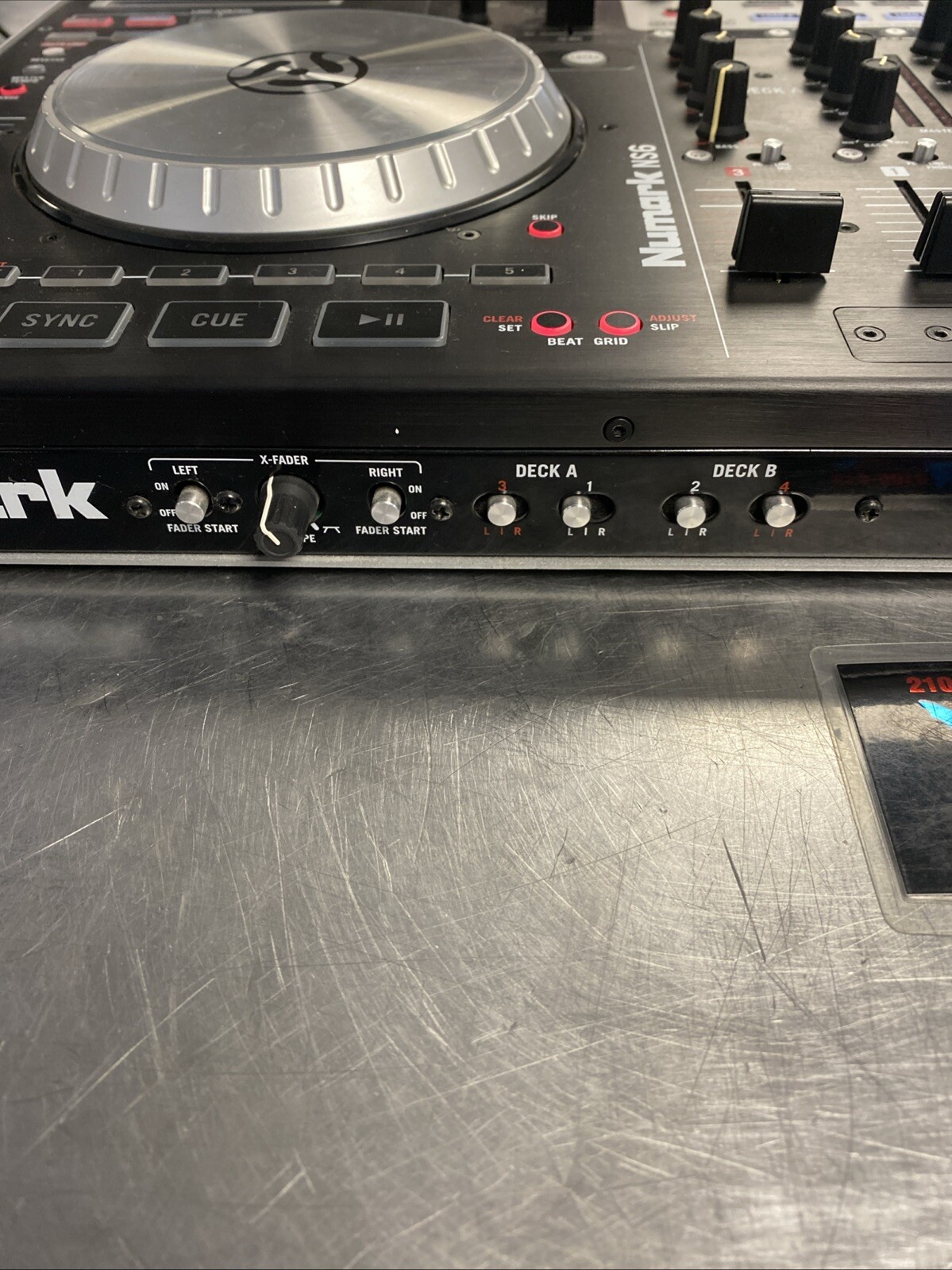 Numark NS6 4 Channel DJ Controller Untested