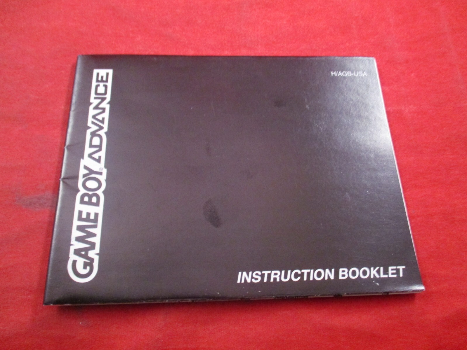 Nintendo Game Boy Advance System Console Instruction Manual Booklet ONLY #P1