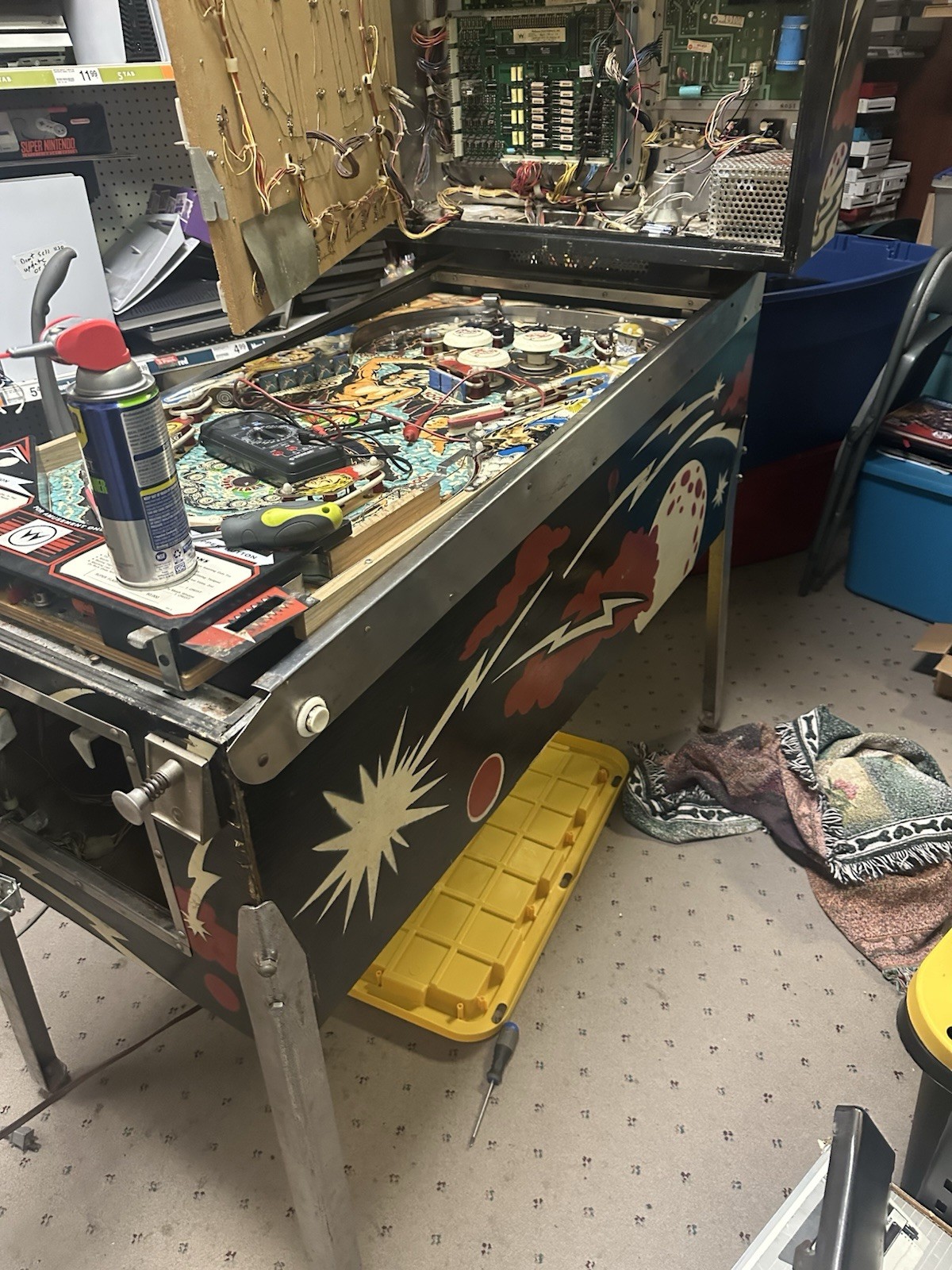 1978 Williams Flash Pinball Machine - Non Working