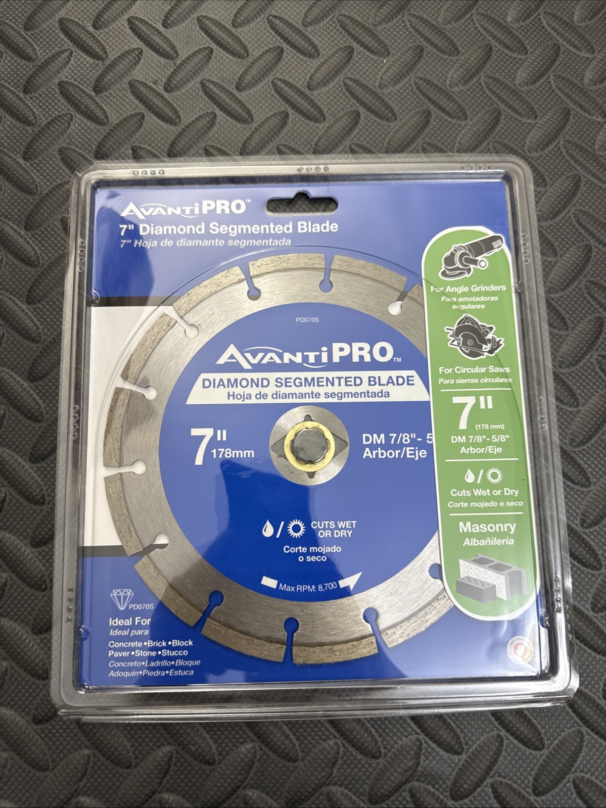 OEM Avanti Pro 7 in. Segmented Diamond Blade PD070S