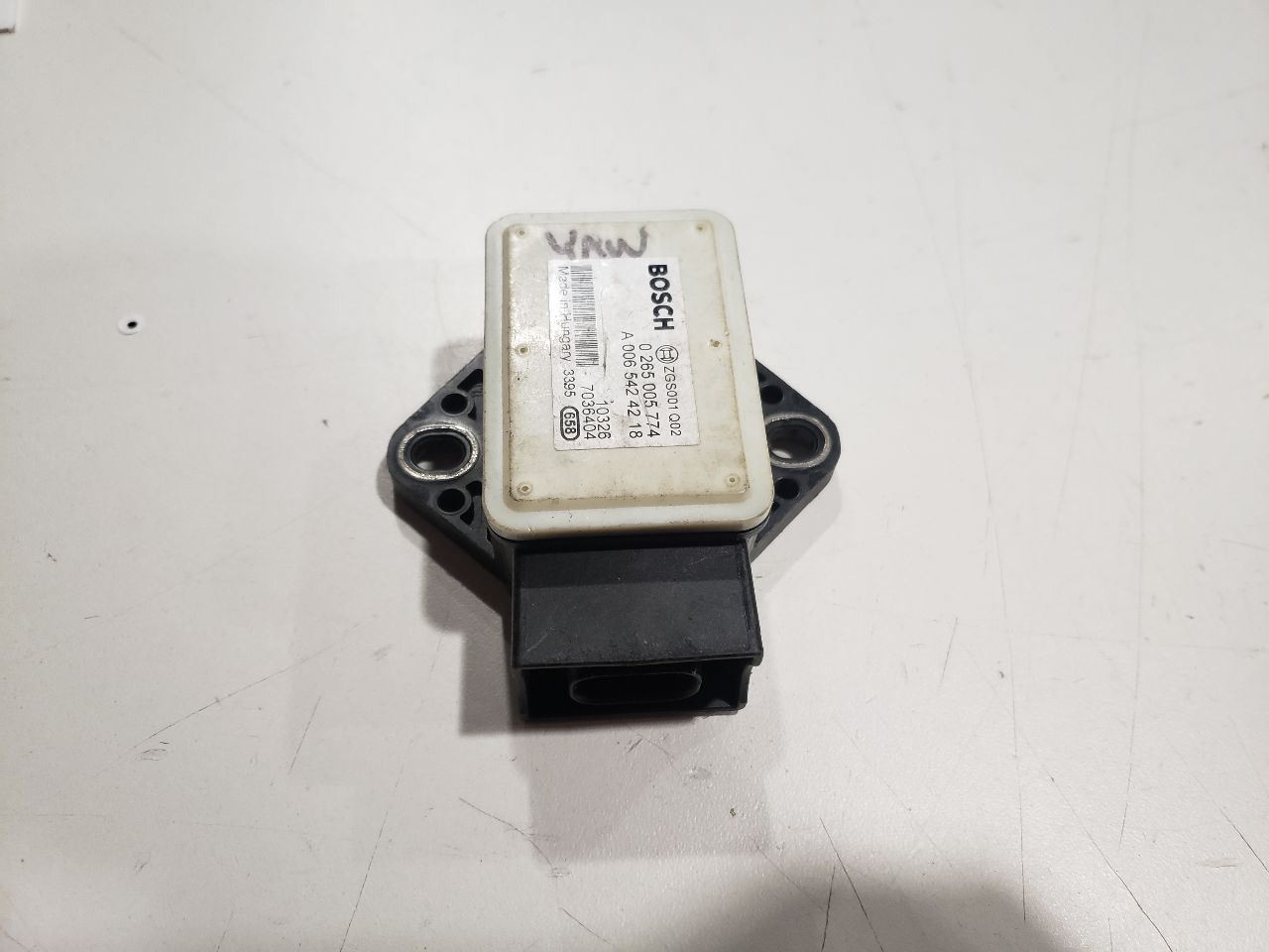 YAW Rate Sensor - 2011 Smart Fortwo Passion Coupe - 08-16 OEM A0065424218