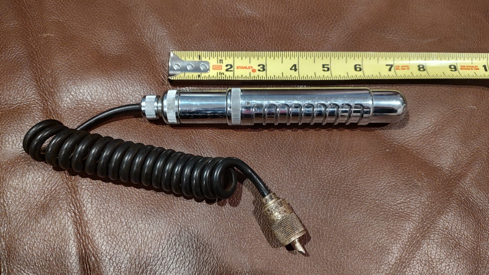 Geiger Muller GM Beta/Gamma Survey Detector Open/Closed Probe with Coiled Cable