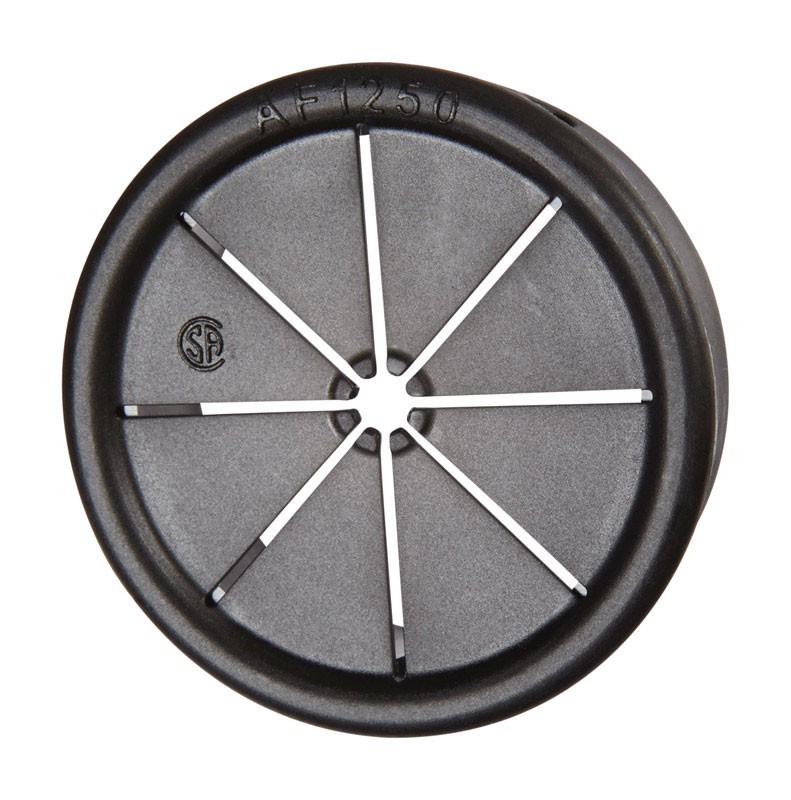 Jandorf 61400 Black Nylon Insulated Conduit Bushing 1-1/4 Holex7/8 Max I.D. in.