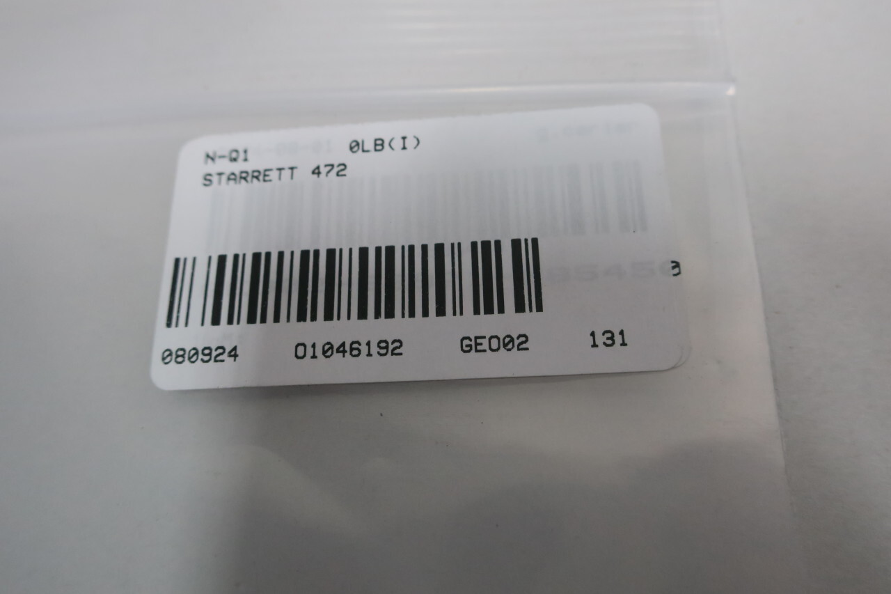 Starrett 472 Screw Pitch Gage