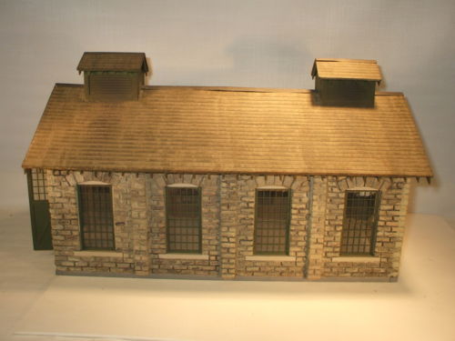 O ,On30 ,On3 ,BIG SPRINGS ENGINE HOUSE ,Resin building kit ,brand new reissue