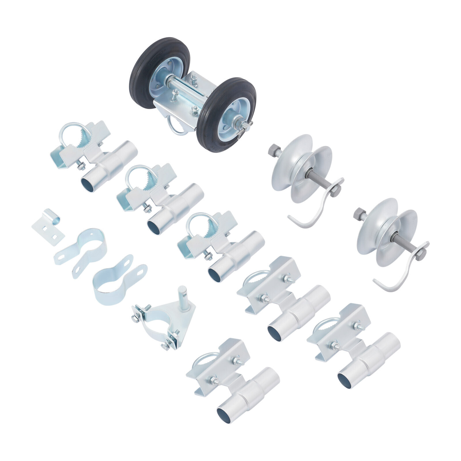 Rolling Gate Hardware Kit, Heavy Duty Sliding Gate Rollers Wheels Kit US~