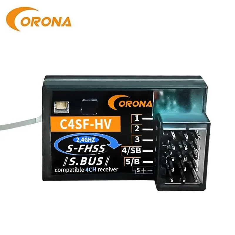 C4SF 2.4G HV Receiver for FutabaS-FHSS FHSS SBUS 3PV 3PK 4PKS 7PK T14SG