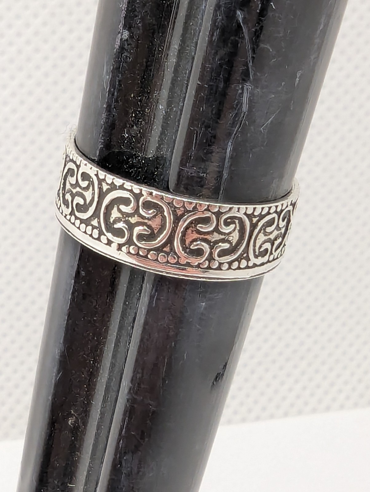 Sterling Silver Toe Ring. Filigree Design. Adjustable Size. 925 Sterling Silver