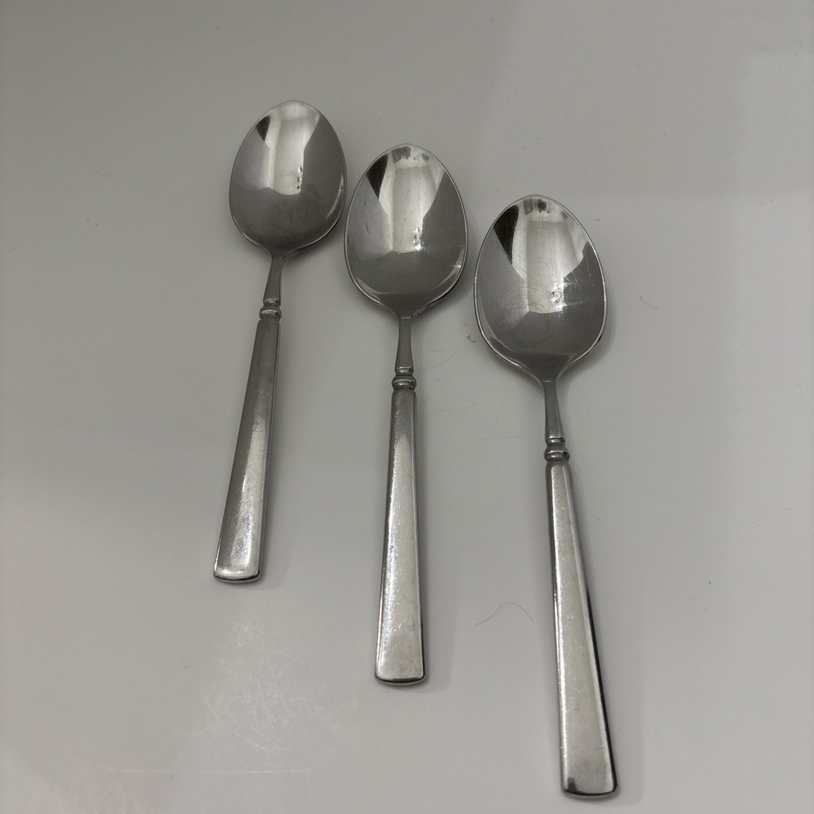 Lot Of 3 Oneida Easton Stainless Flatware Tablespoons USA