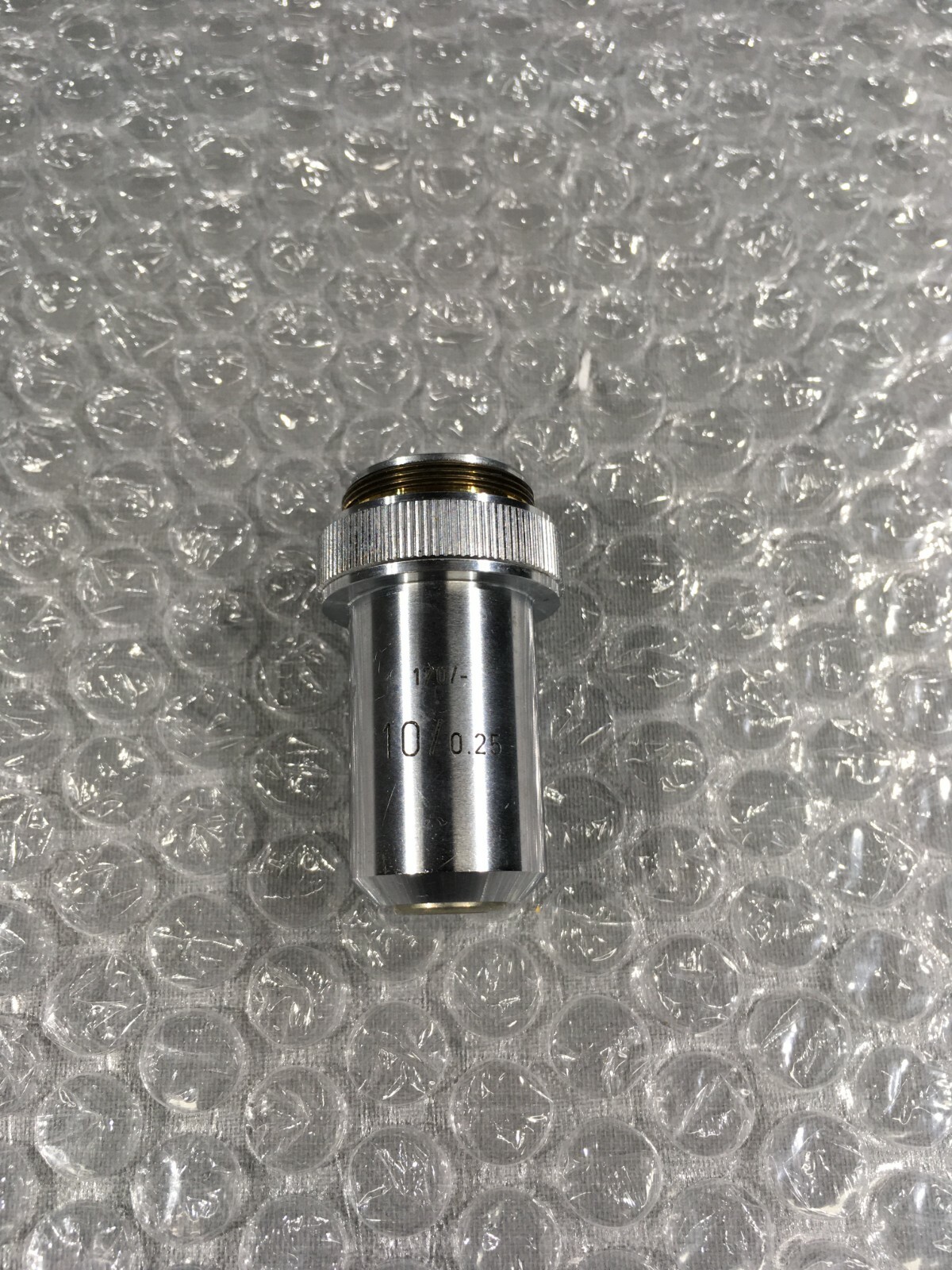 Leitz Wetzlar 10x/0.25 10/0.25 170/- Microscope Objective Lens