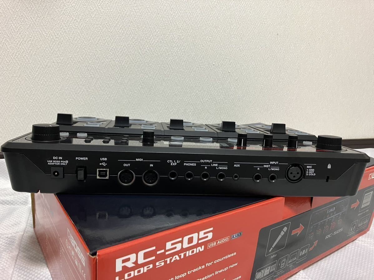 BOSS RC-505 Loop Station Table Top Model Multi Effects DJ machine USED