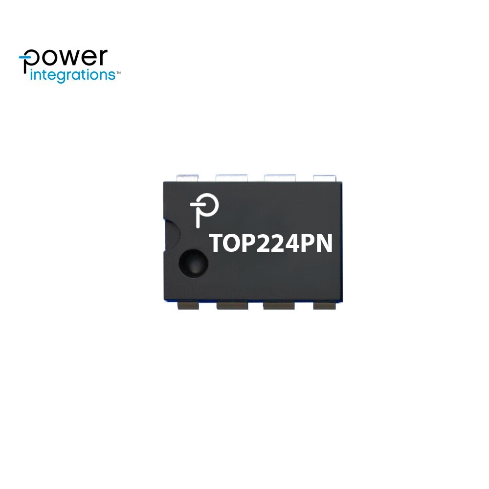 TOP224PN PMIC AC/DC Switcher, Controller SMPS 90-110kHz DIP8 Ubr: 700V - Genuine