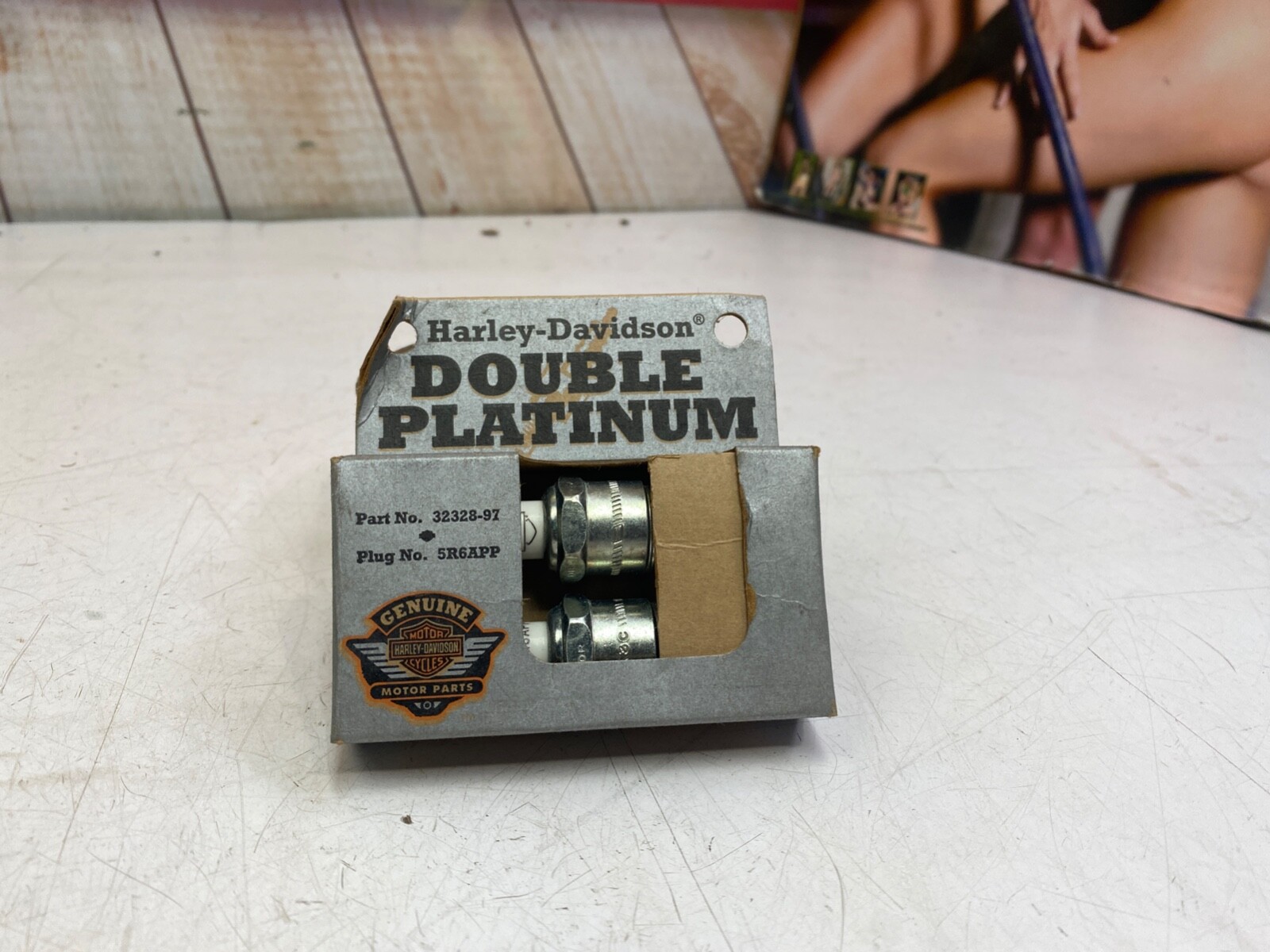 🔥OEM Harley-Davidson, Double Platinum Spark Plugs, (5R6APP) 32328-97🔥