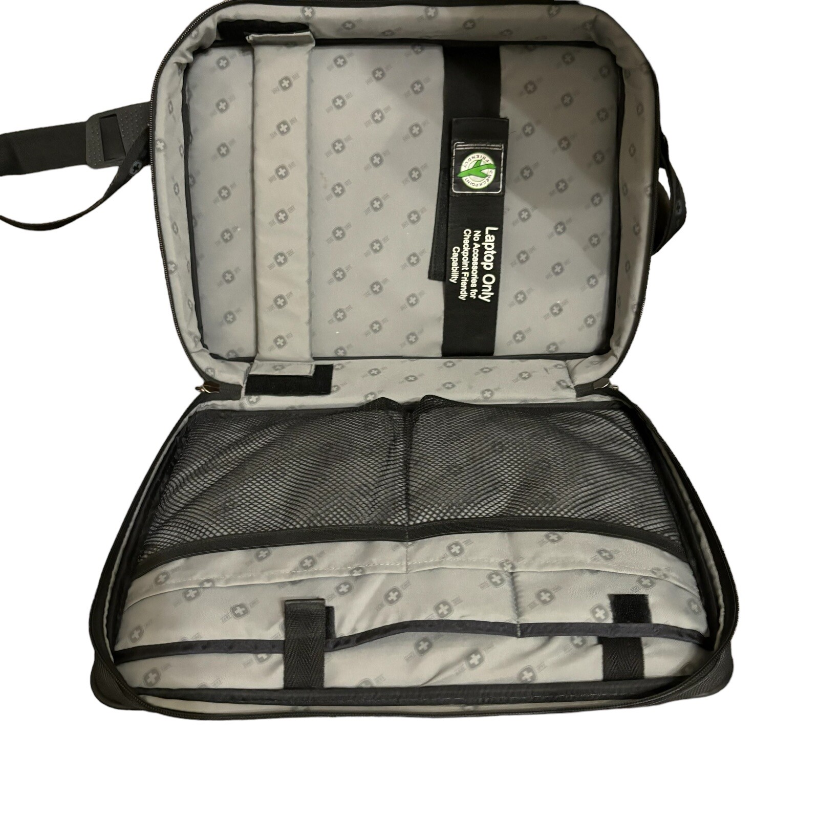 Swiss Gear Wenger Insight Computer Case Carry On Black Adjustable Shoulder Strap